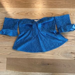 Express off the shoulder top NWT